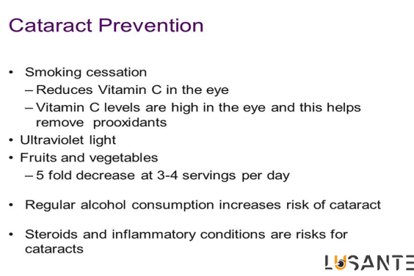 How-to-prevent-cataracts; lusante