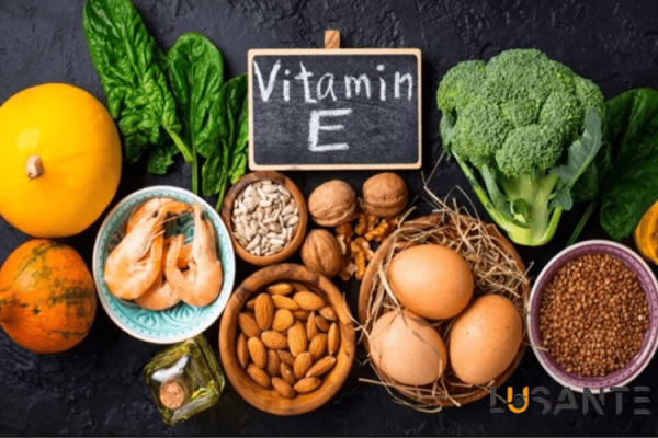 What foods contain vitamin E;lusante