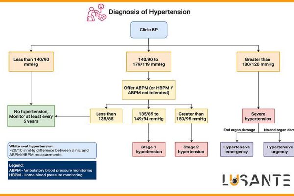 How to prevent hypertension; Diagnosis of Hypertension; lusante.com